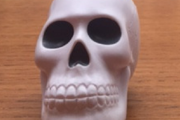 Image of skull stress toy