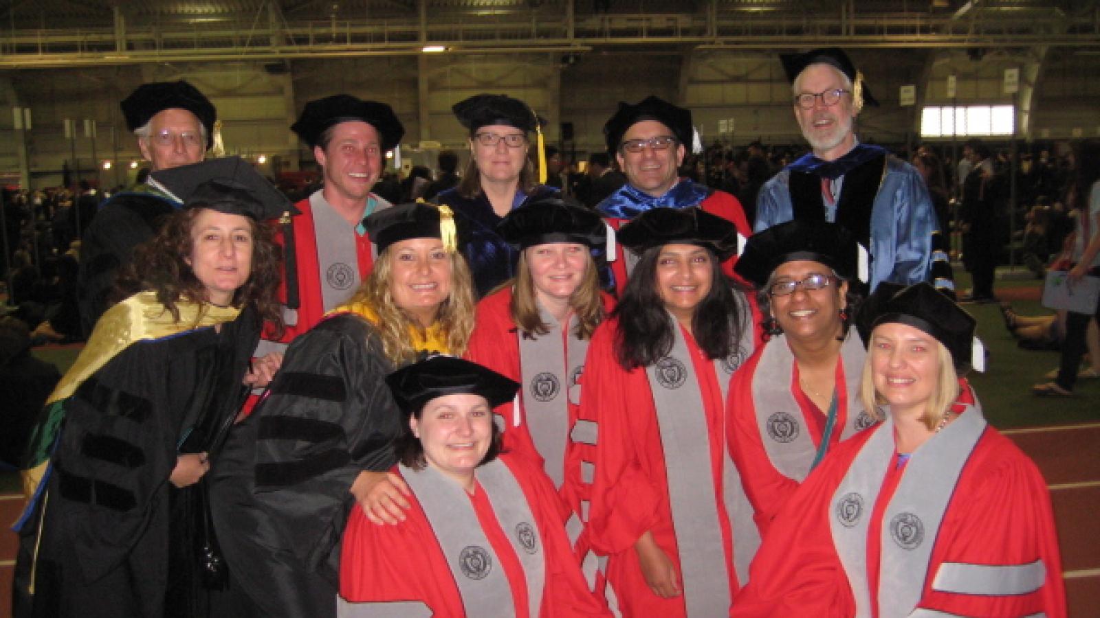 Graduation day for Anthropology PhDs, 2013