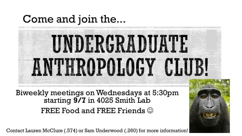 Undergrad Club Info