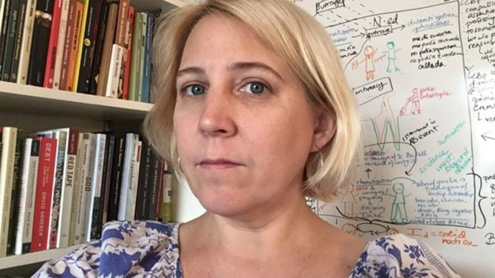 Self photograph of Sarah Muir