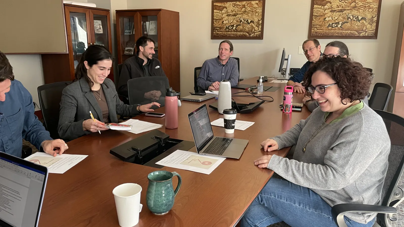 SES meeting in our seminar room.