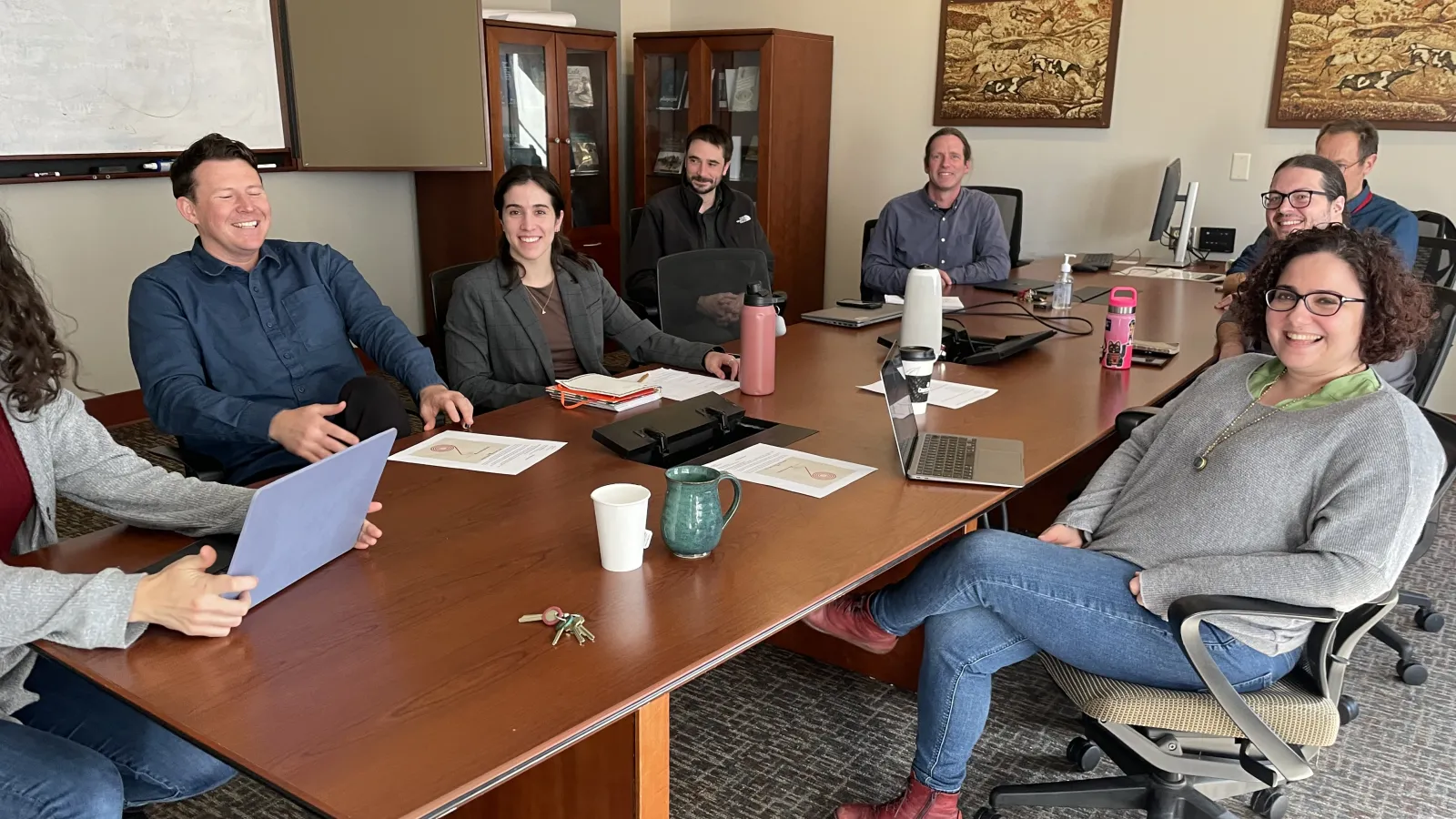 SES meeting in our seminar room.