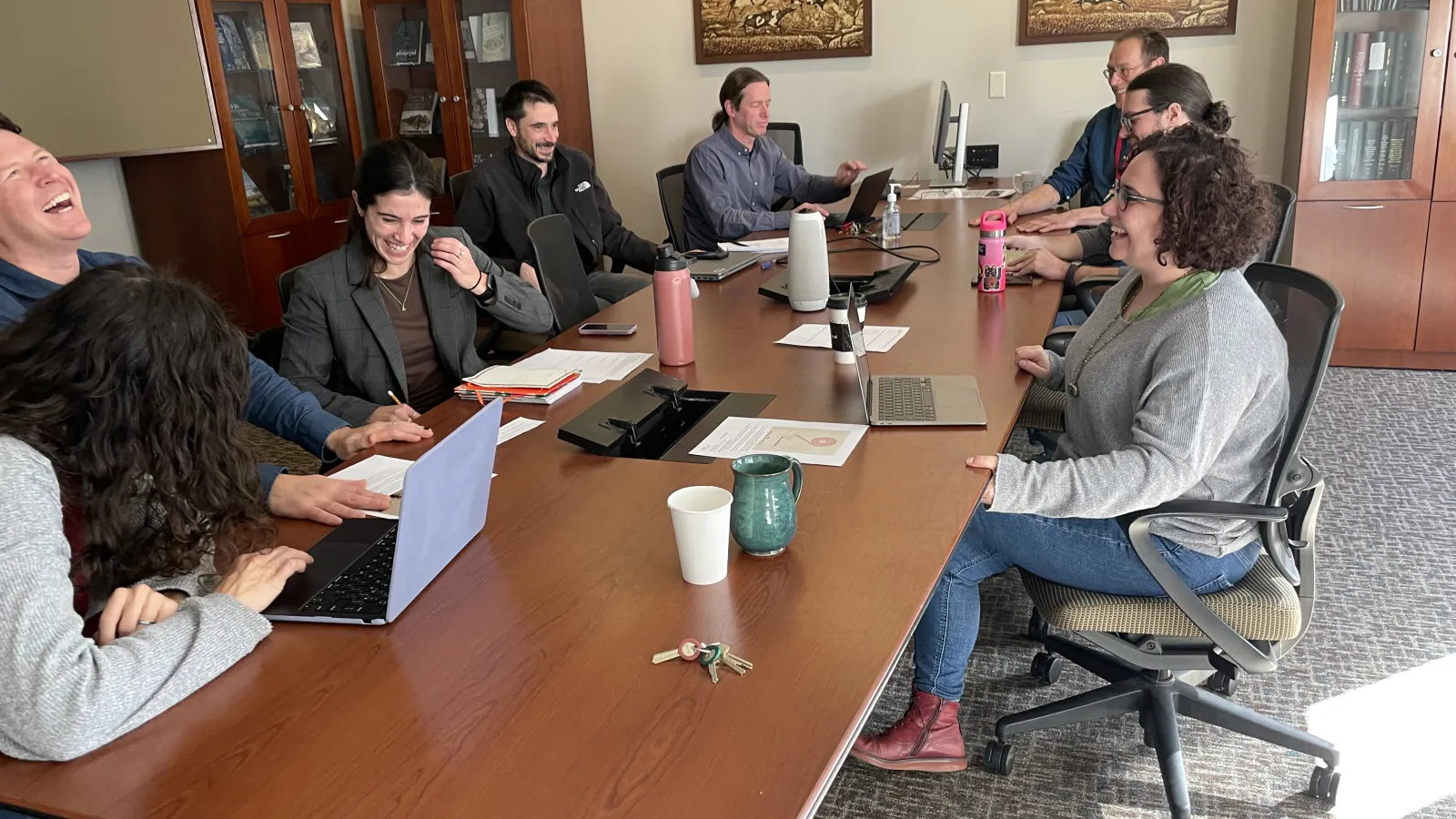 SES meeting in our seminar room.