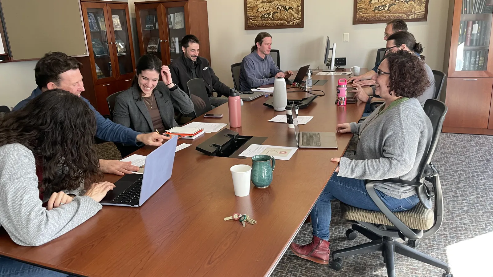 SES meeting in our seminar room.