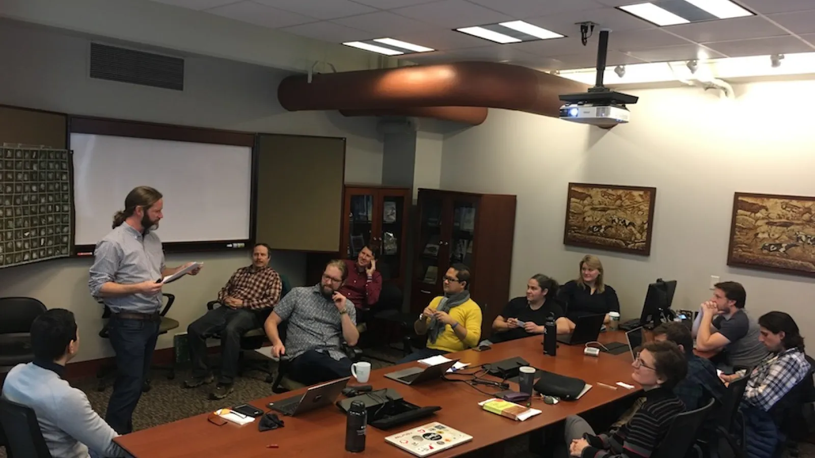 SES working group meeting 2018.