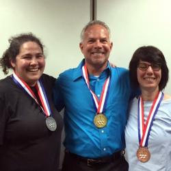 Winners of first through third place: Deanna Grimstead, Wayne Miller and Barbara Piperata Winners of first through third place: Deanna Grimstead, Wayne Miller and Barbara Piperata