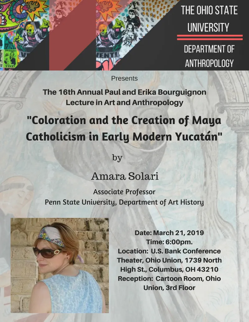 Lecture Announcement for 16th annual Bourguignon Lecture
