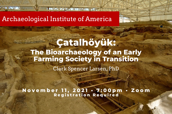 A graphic for Dr. Larsen's talk on November 11