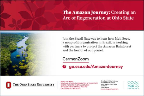 Poster depicting details for The Amazon Journey Roundtable