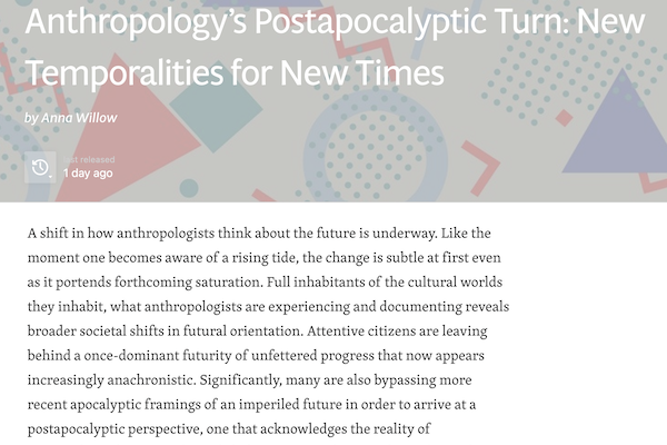 Screen capture of the article title and abstract from the journal website 