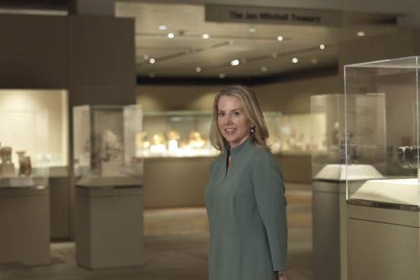 Joanne Pillsbury in the Metropolitan Museum