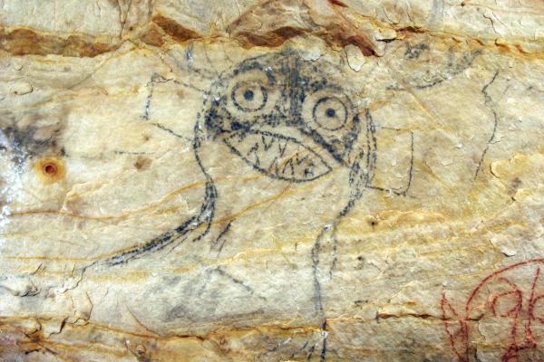 Cave drawing