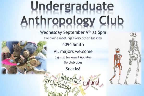 Undergrad Club flyer