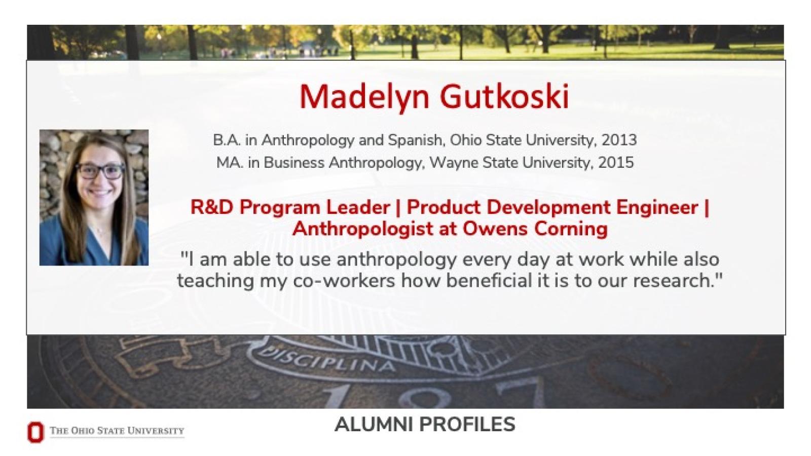 Madelyn Gutkoski slide.